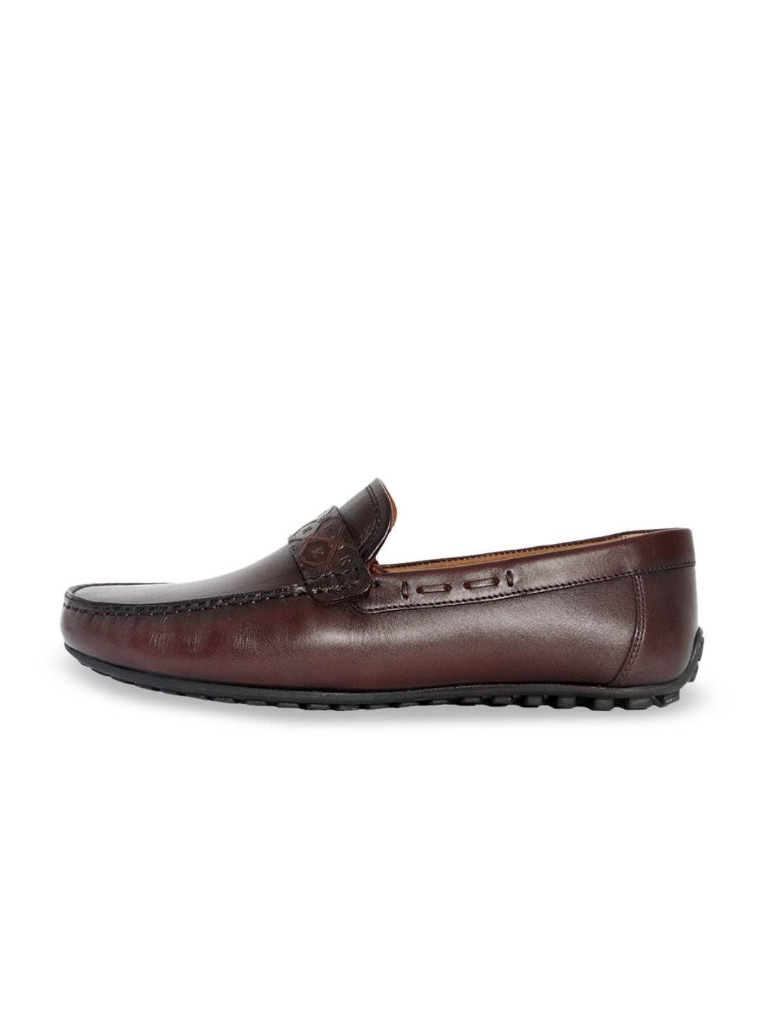 RARE RABBIT Men Bold Leather Formal Loafers