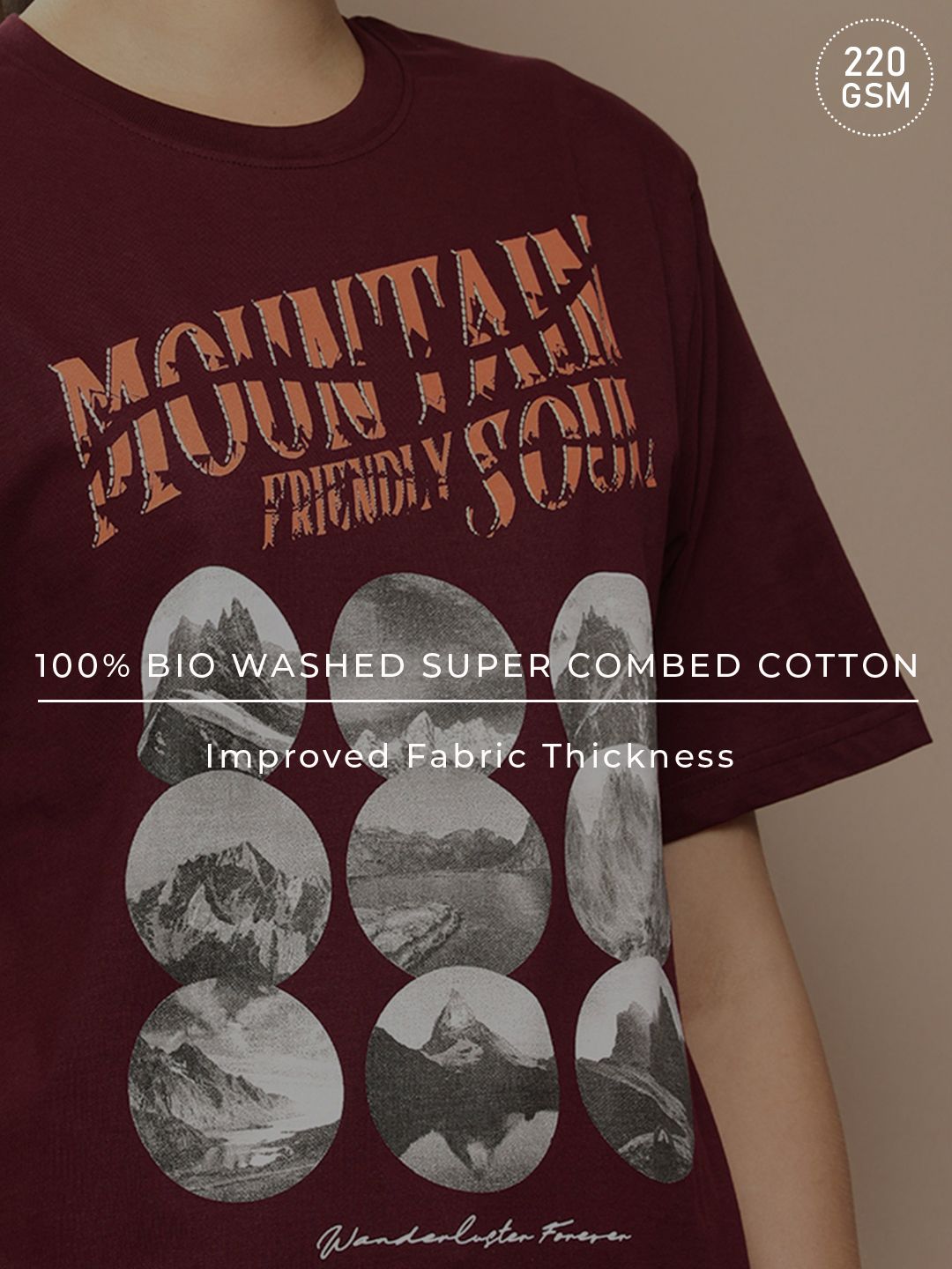 Difference of Opinion Printed Oversized Pure Cotton T-shirt