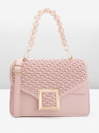DressBerry Textured Structured Satchel