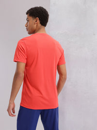 HRX by Hrithik Roshan Men Typography Printed Rapid-Dry Training T-shirt