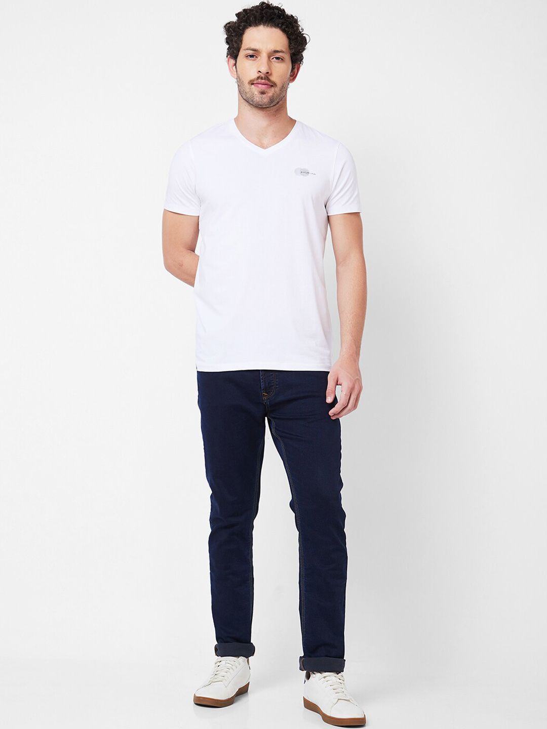 SPYKAR Men Mid-Rise Stretchable Cotton Jeans