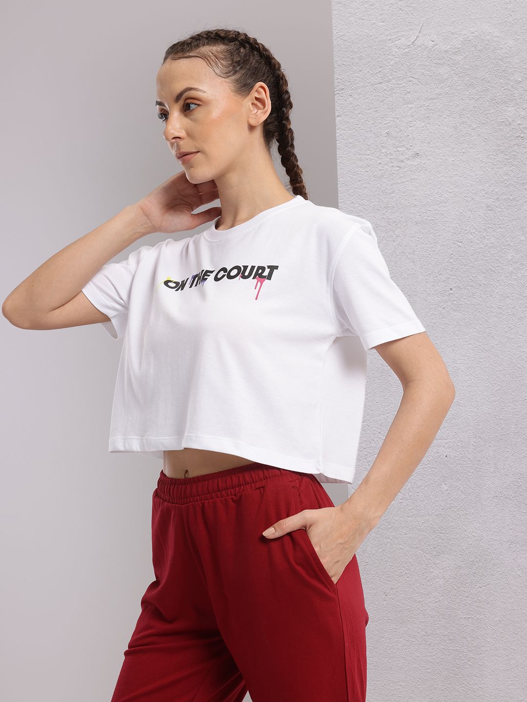 HRX by Hrithik Roshan Women Typography Printed T-shirt
