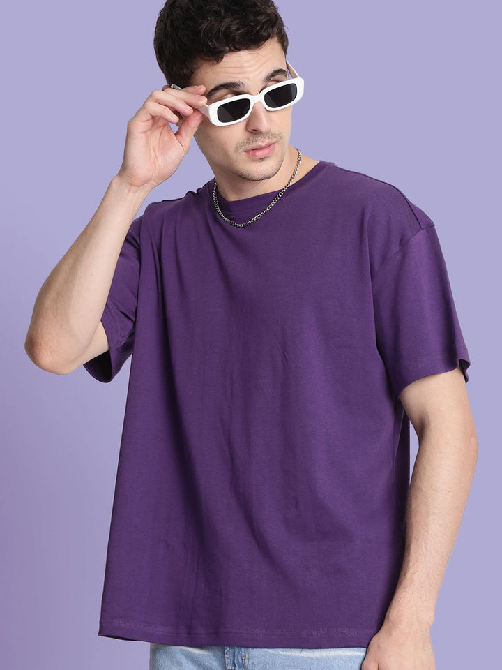 Bene Kleed Men Drop-Shoulder Sleeves T-shirt