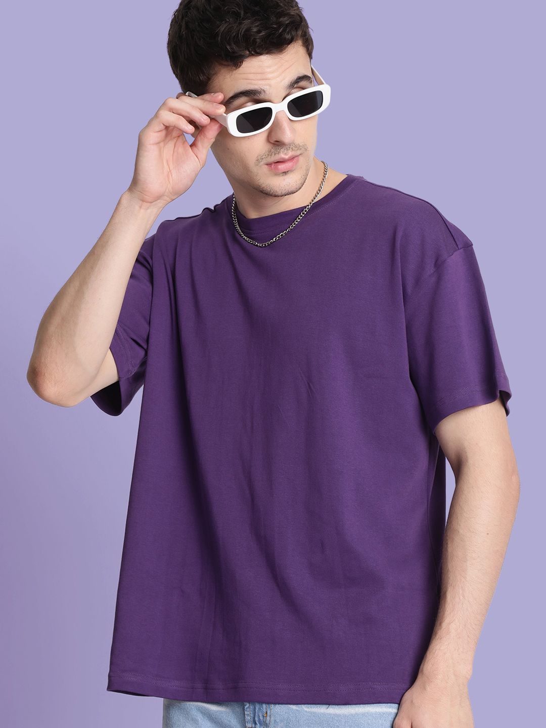 Bene Kleed Men Drop-Shoulder Sleeves T-shirt