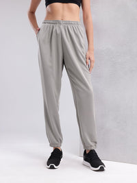 HRX by Hrithik Roshan Women Typography Print Mid-Rise Running Joggers