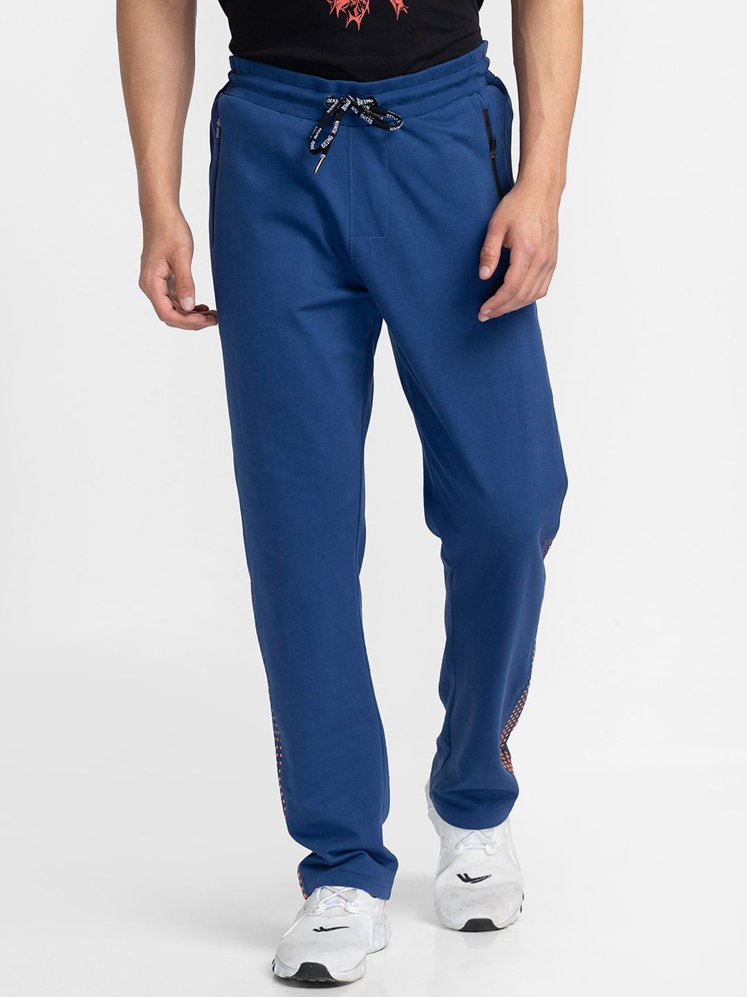 Being Human Men Cotton Regular Fit Track Pants