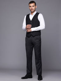 Raymond 3-Piece Woven Design Contemporary Fit Formal Suit