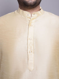 SOJANYA PLUS Regular Silk Cotton Kurta With Pyjamas & Nehru Jacket