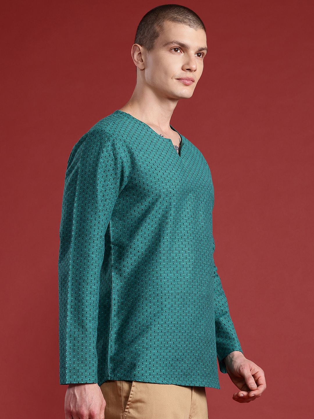 Anouk Woven Design Kurta
