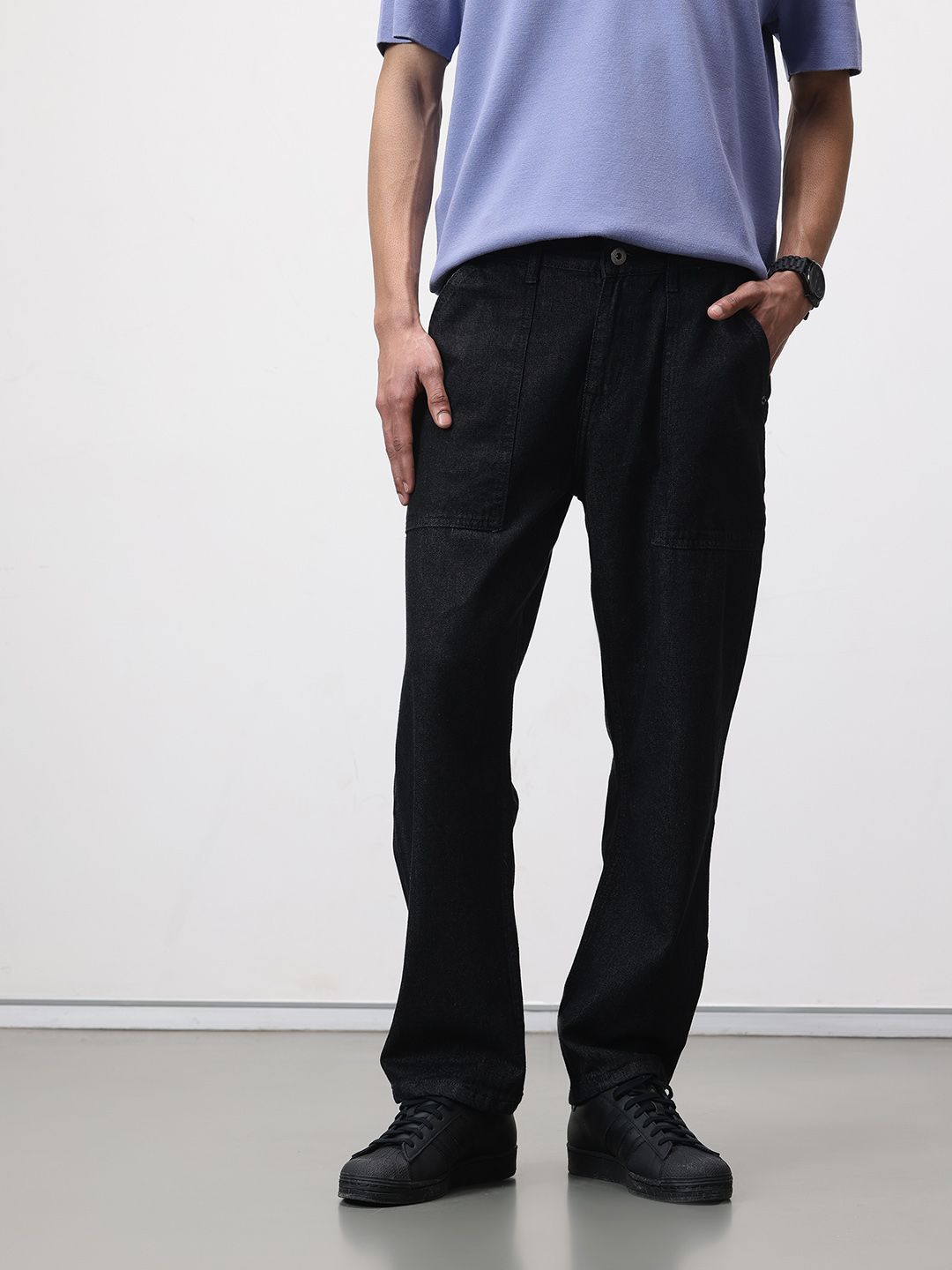 ether Men Straight Fit Jeans