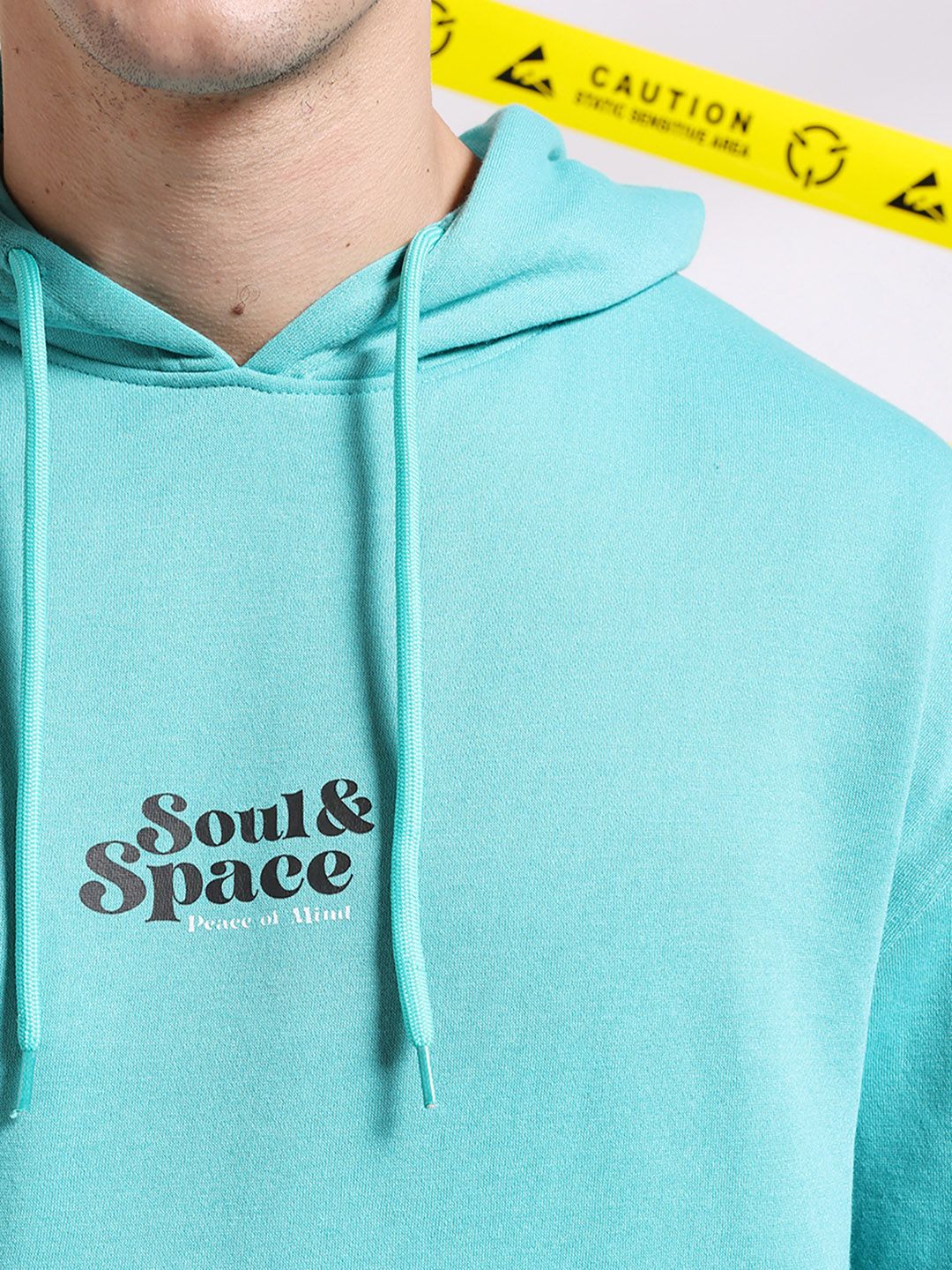 The Indian Garage Co Printed Hooded Pullover Sweatshirt