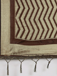 Saree mall Brown Silk Cotton Banarasi Saree