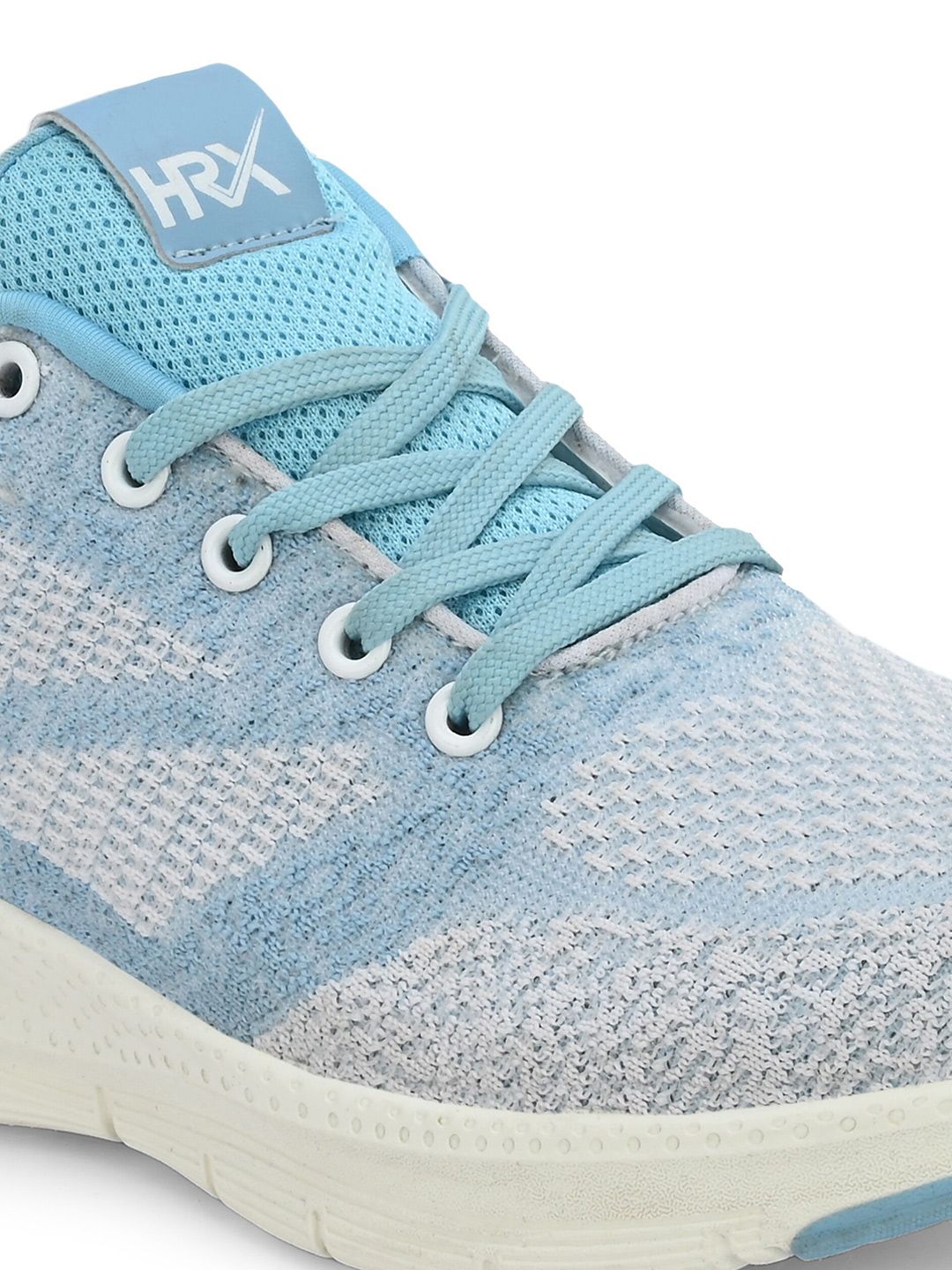 HRX by Hrithik Roshan Women Blue And White Memory Foam Non-Marking Running Shoes