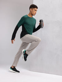 HRX by Hrithik Roshan Colourblocked Sleeves Rapid-Dry Running T-shirt