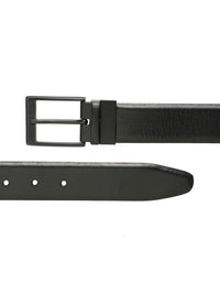 Teakwood Leathers Men Textured Leather Reversible Formal Belt