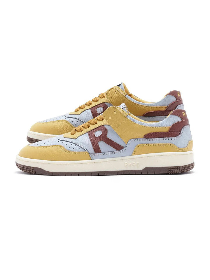 RARE RABBIT Men Colourblocked Leather Sneakers