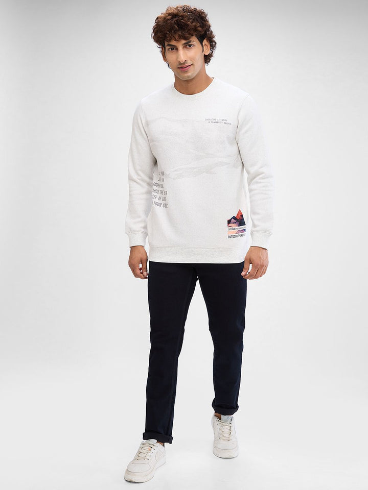 Spykar Men Sweatshirt Hooded