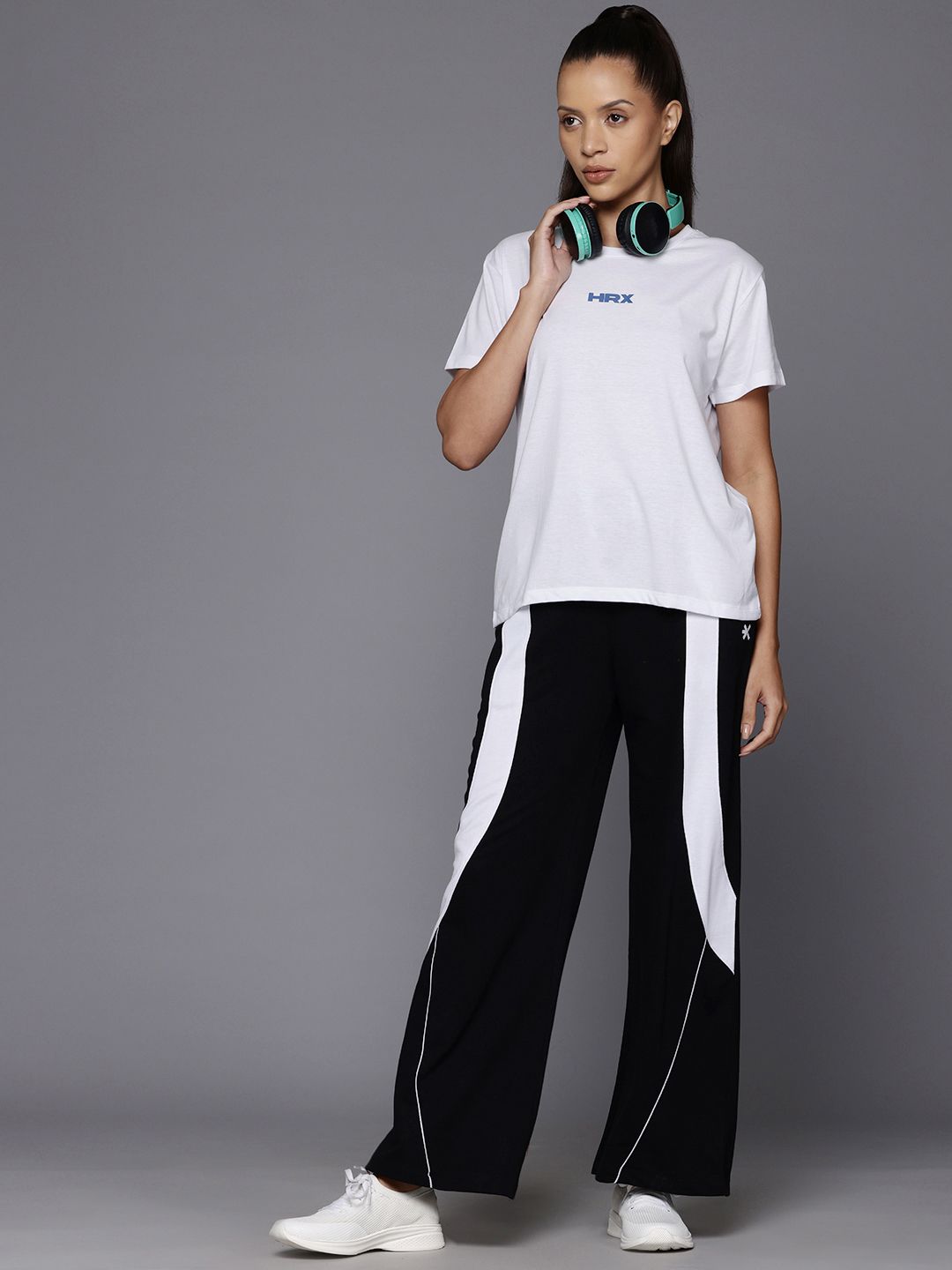 HRX by Hrithik Roshan Women Printed Relaxed Fit T-shirt