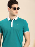 Being Human Men Polo Collar Pure Cotton T-shirt