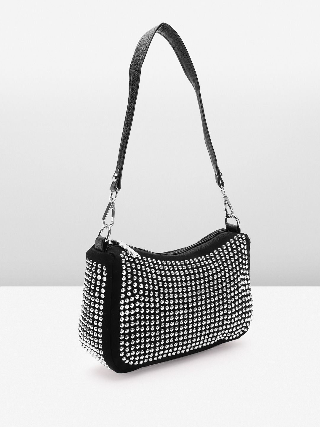 Lino Perros Women Embellished Structured Party Shoulder Bag