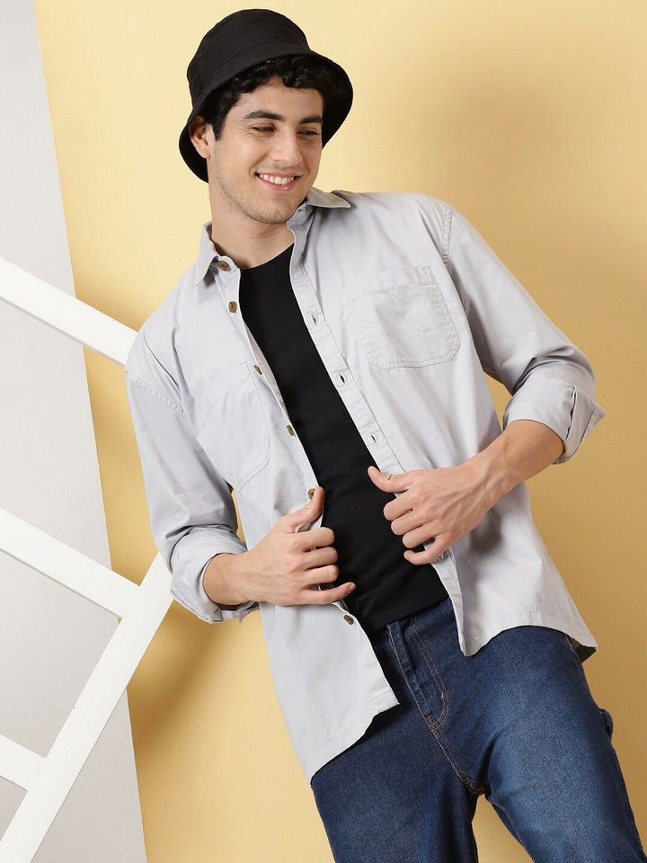 Thomas Scott Smart Pure Cotton Oversized Casual Shirt