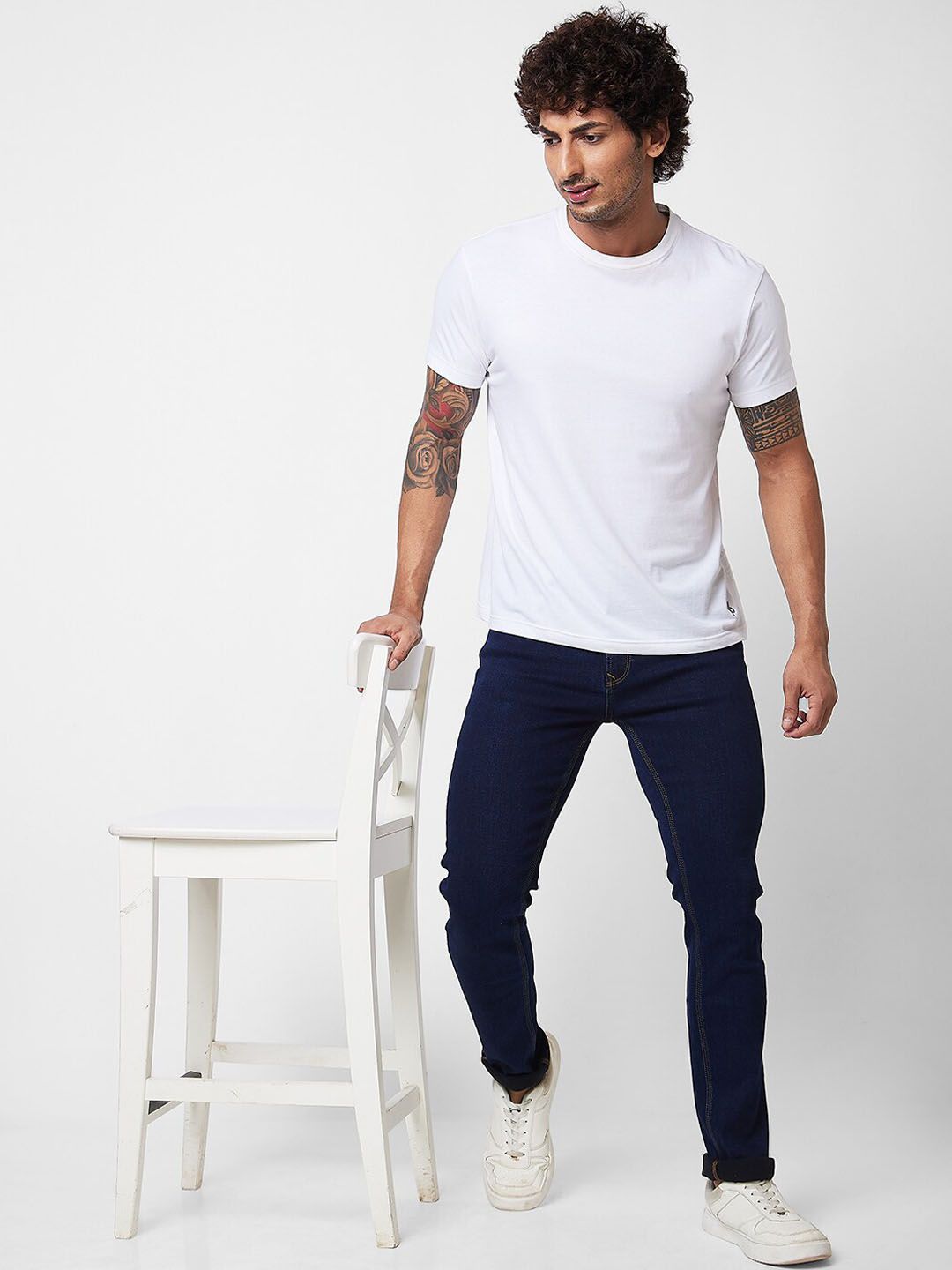 SPYKAR Men Mid-Rise Clean Look Jeans
