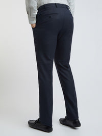 Raymond Men Textured Slim Fit Formal Trousers