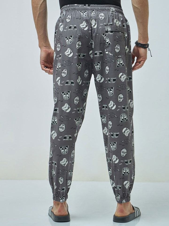Bewakoof Pure Cotton Printed Joggers
