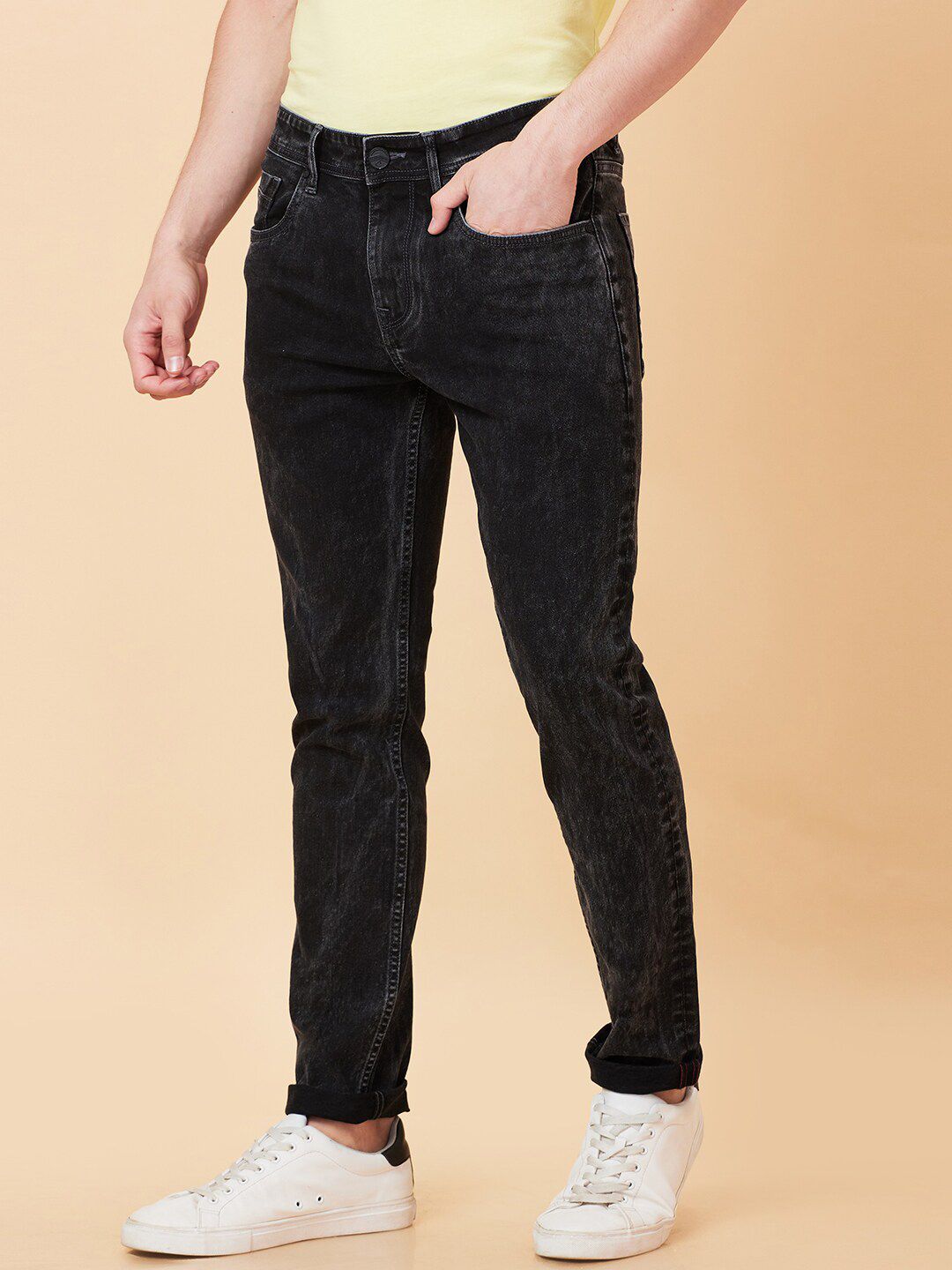 Being Human Men Mid-Rise Slim Fit Jeans