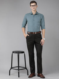 Park Avenue Slim Fit Checked Pure Cotton Formal Shirt