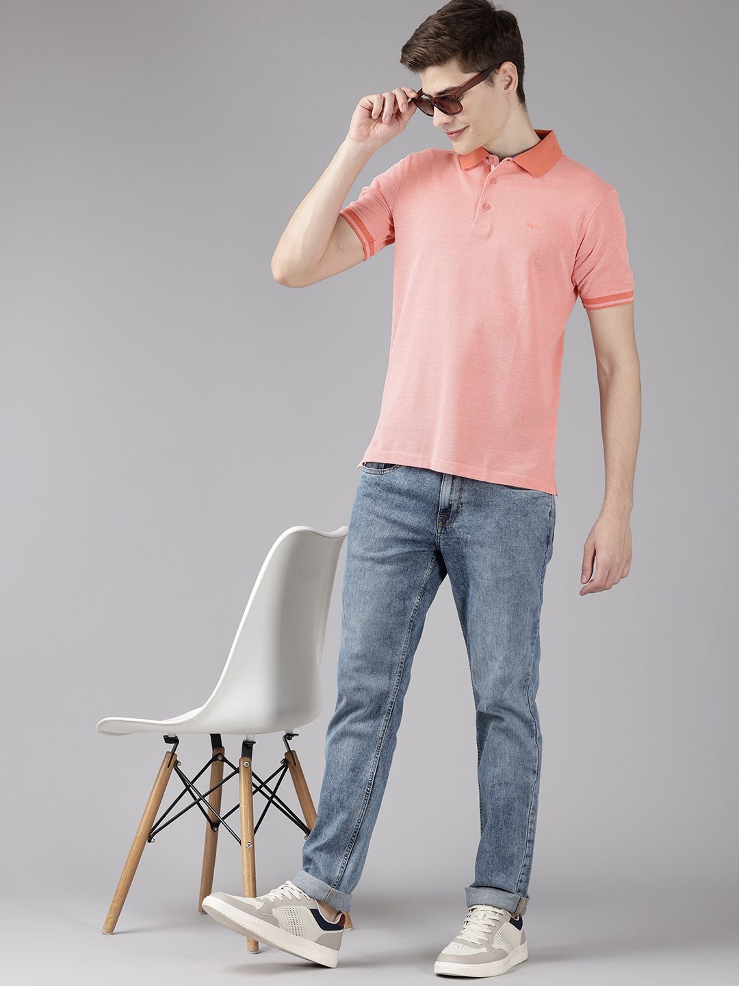 Park Avenue Polo Collar Slim Fit T-shirt