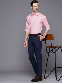 Raymond Slim Fit Checked Pure Cotton Formal Shirt
