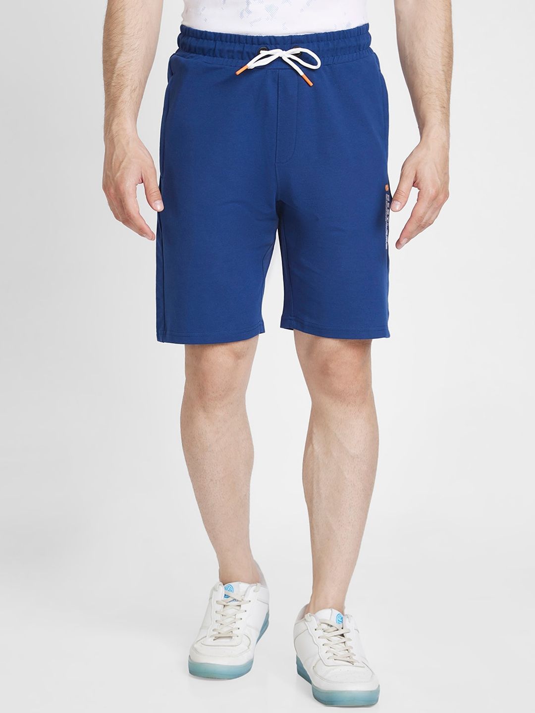 SPYKAR Men Mid Rise Cotton Shorts