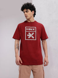 HRX by Hrithik Roshan Men Brand Logo Printed Training T-shirt