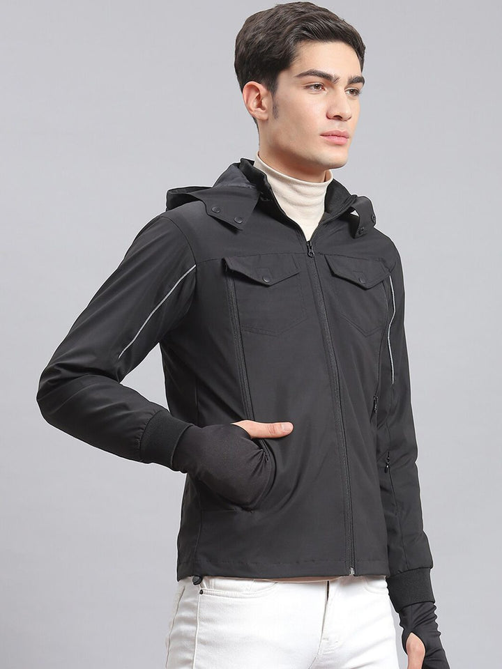 Monte Carlo Hooded Lightweight Bomber Jacket