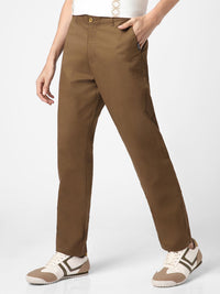 Urbano Fashion Men's Cotton Regular Fit Casual Chinos Trousers Stretch