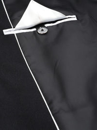 Park Avenue Single-Breasted Formal Blazer