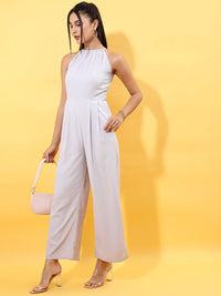 Tokyo Talkies Halter Neck Basic Jumpsuit