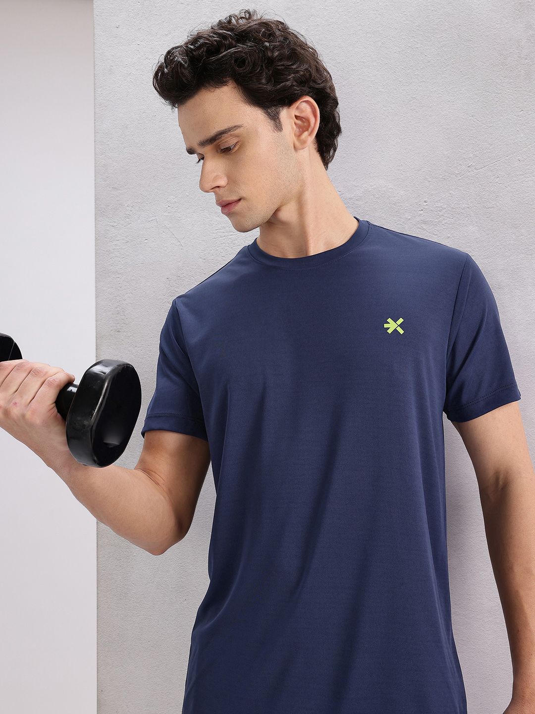 HRX by Hrithik Roshan Brand Logo Detail Training T-shirt