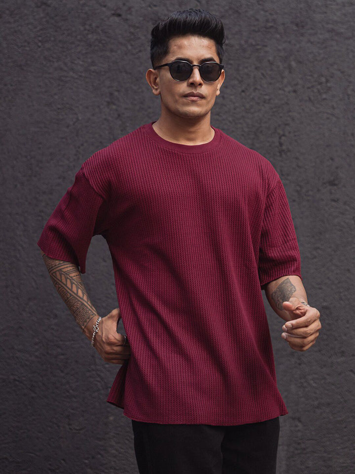Powerlook Round Neck Short Sleeves Cotton T-shirt