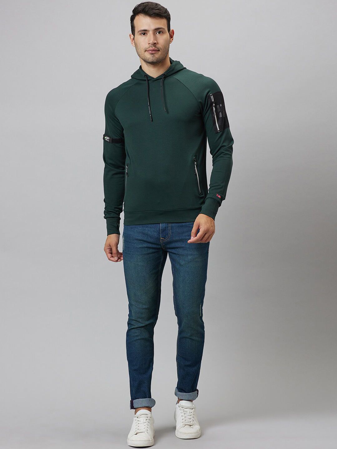 Being Human Long Sleeves Hooded Pullover