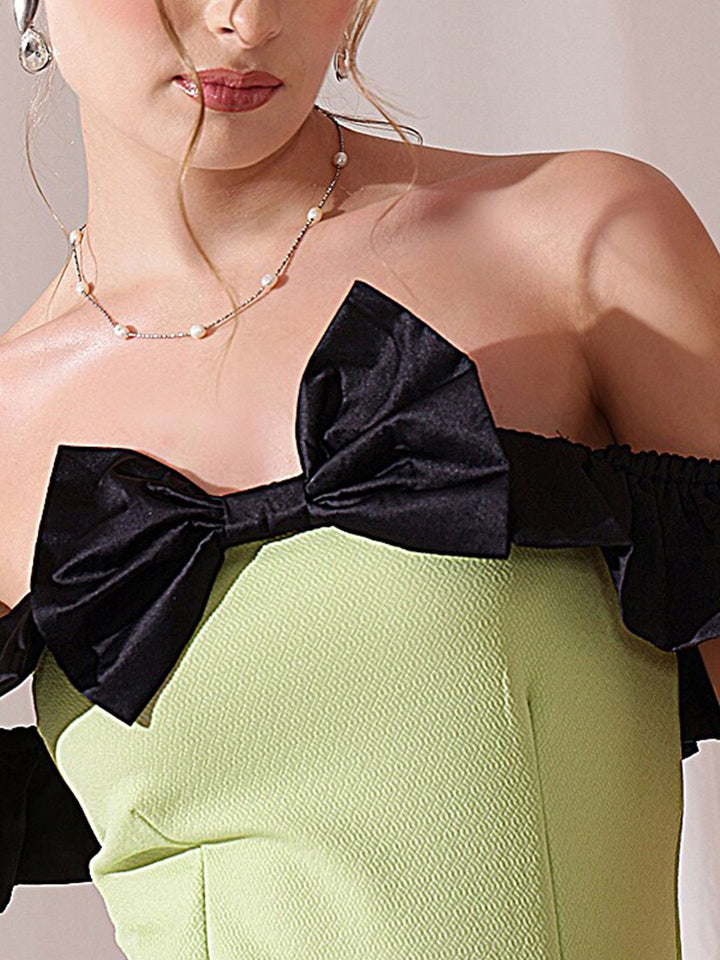 STREET 9 Cold-Shoulder Sheath Dress
