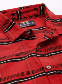 The Indian Garage Co Men Checked Casual Shirt