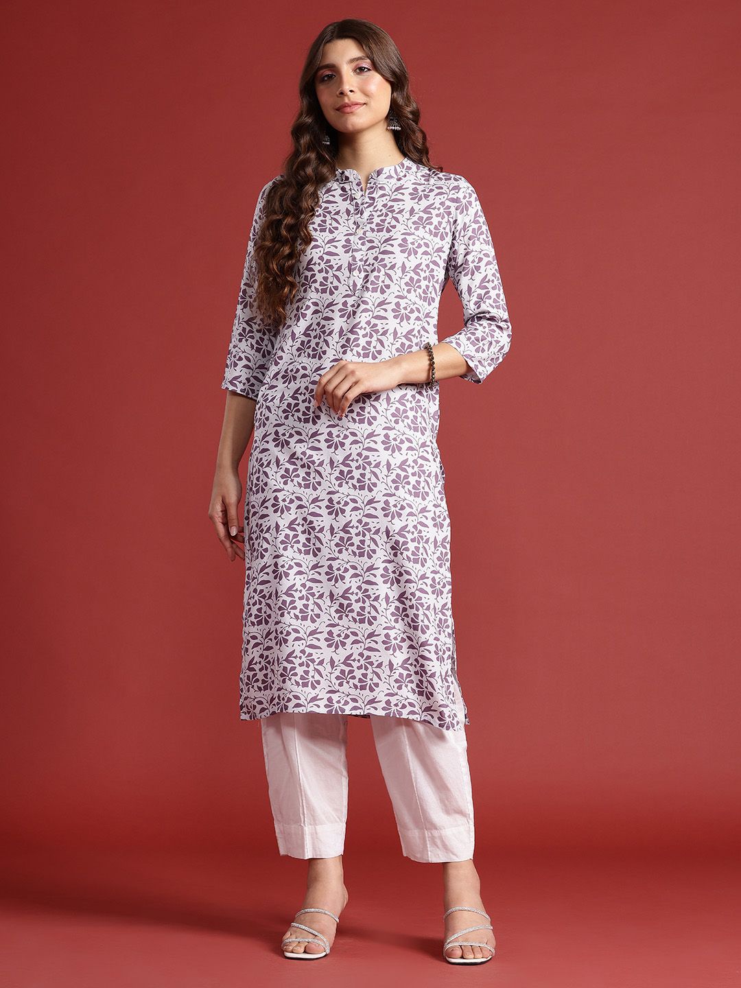 Anouk Floral Printed Kurta