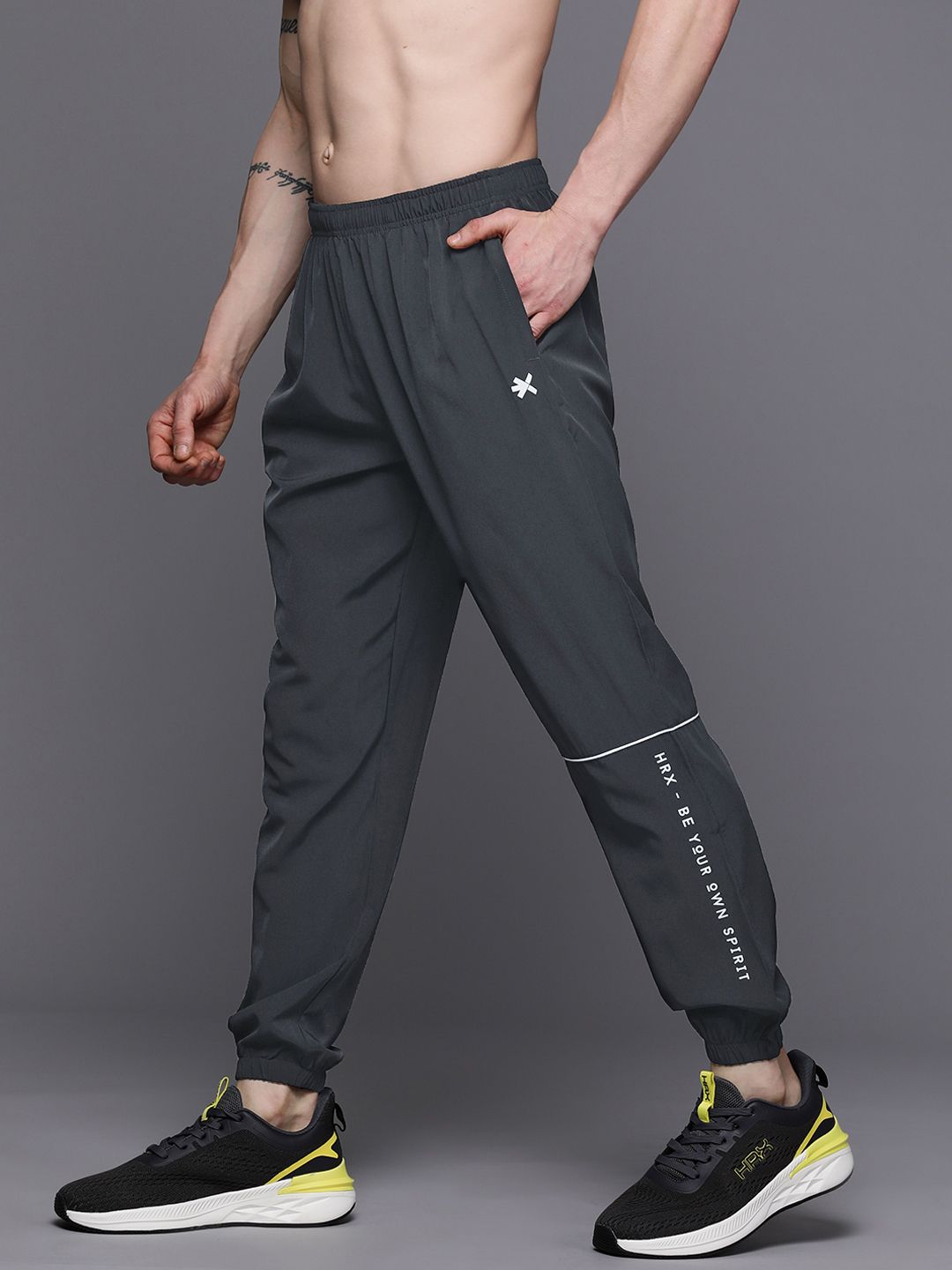 HRX by Hrithik Roshan Men Rapid-Dry Training Joggers