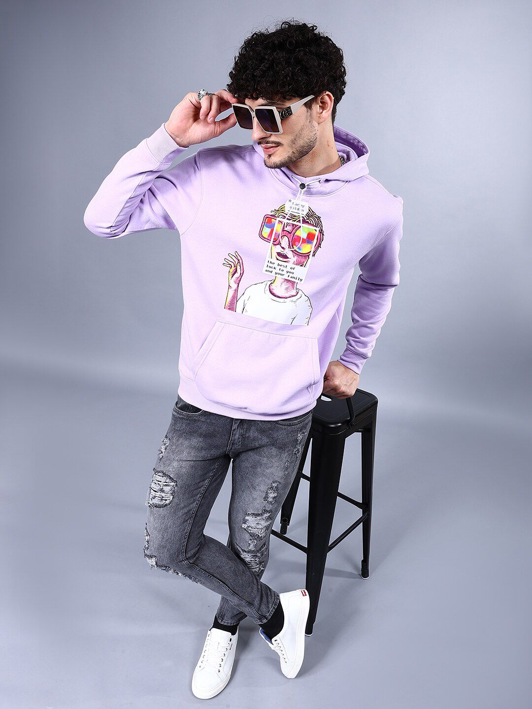 The Indian Garage Co Graphic Hooded Pullover