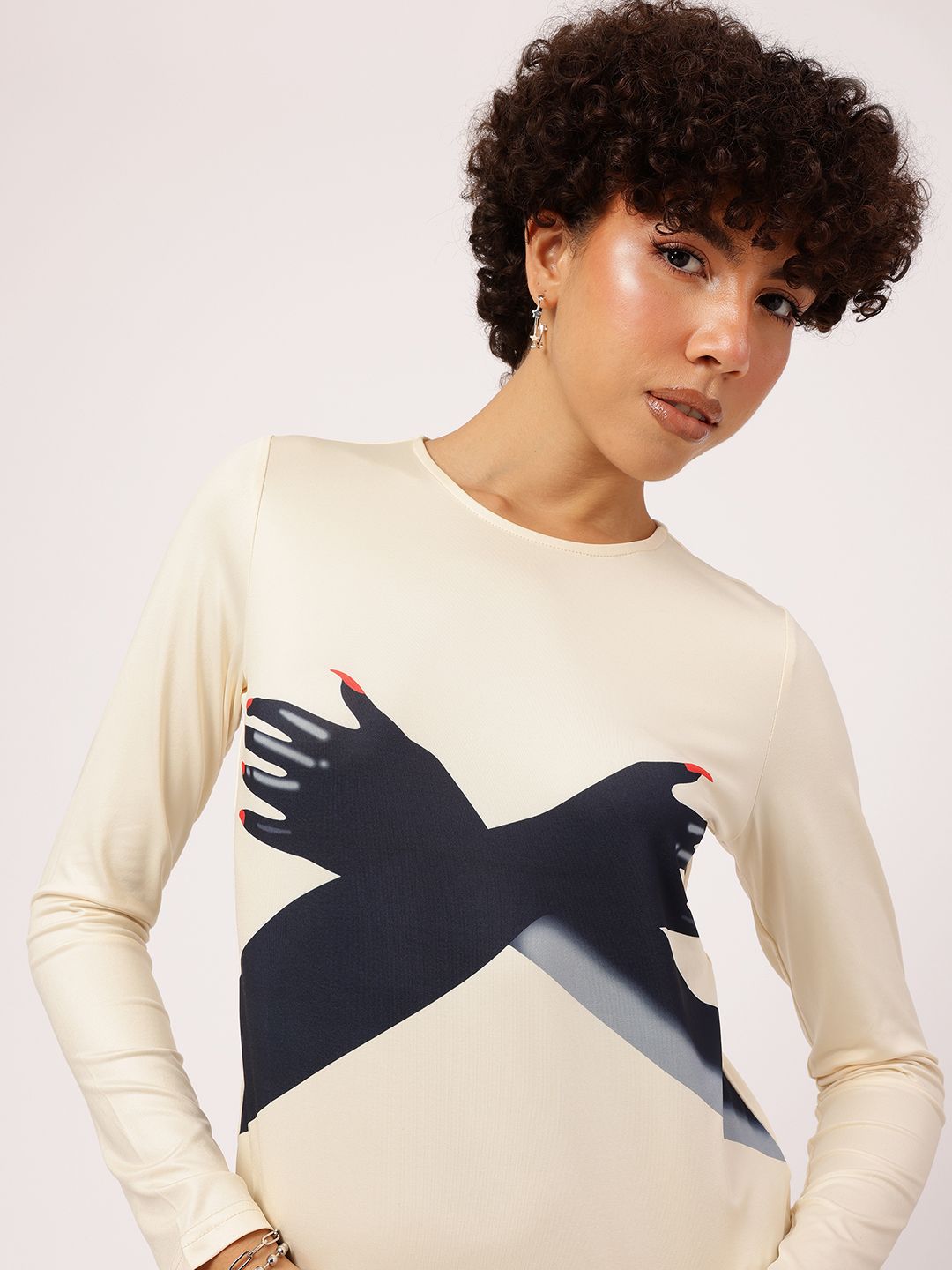 DressBerry Hands-on Fitted Top