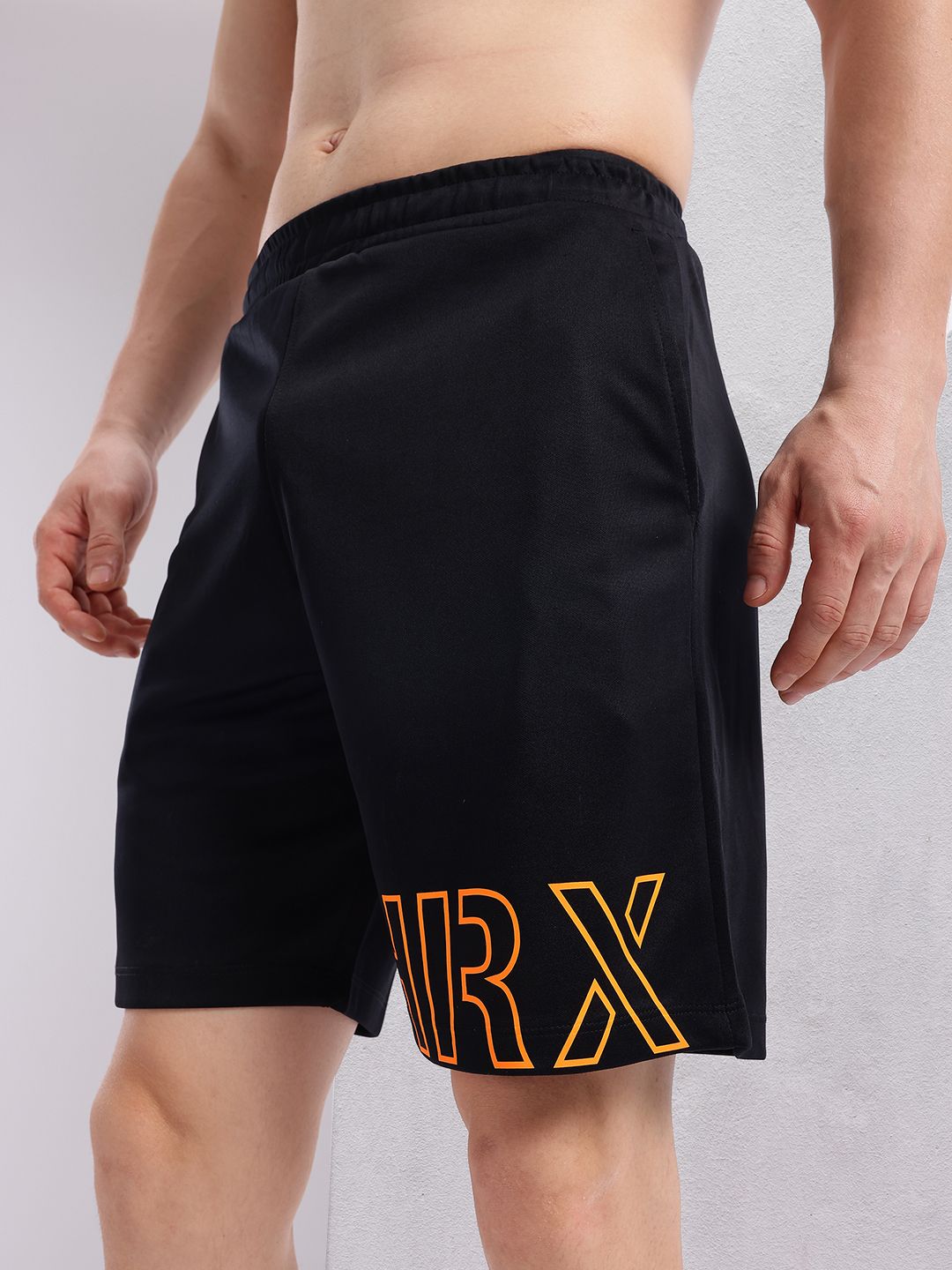 HRX by Hrithik Roshan Men Printed Rapid-Dry Training Shorts