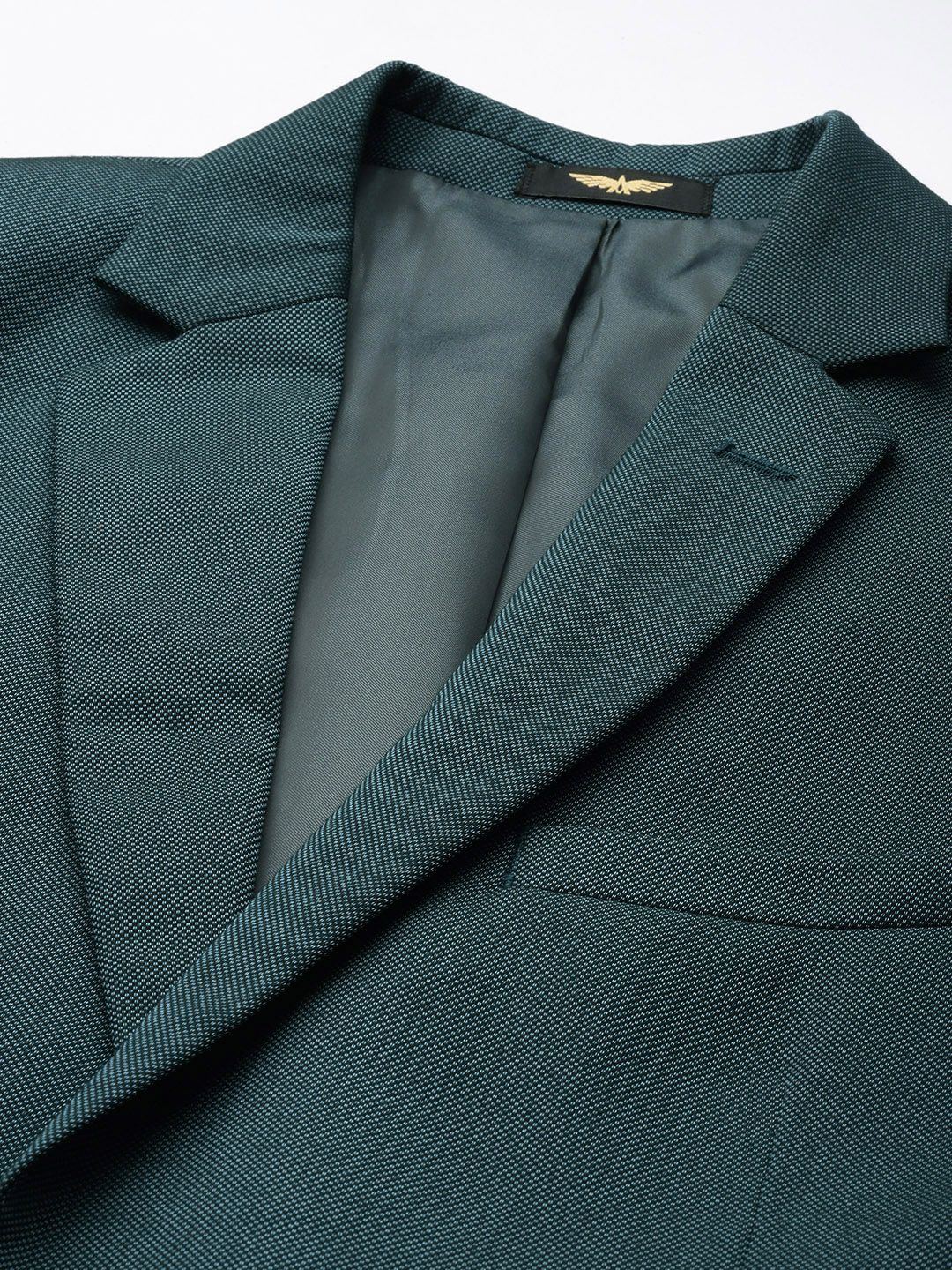 Park Avenue Self Design Single Breasted Super Slim Fit 2 Piece Party Suits