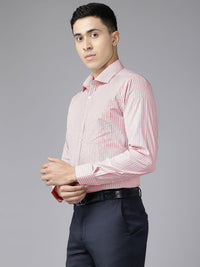 Park Avenue Slim Fit Striped Formal Shirt
